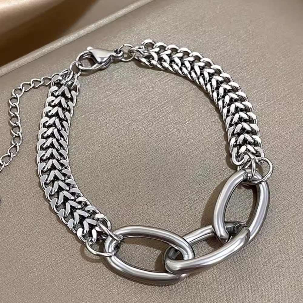 Stainless Steel Chain Link Bracelet